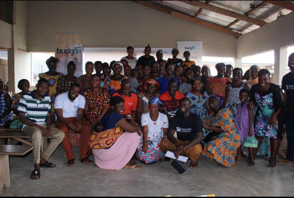 Nkwakwa Town hall meeting group pic