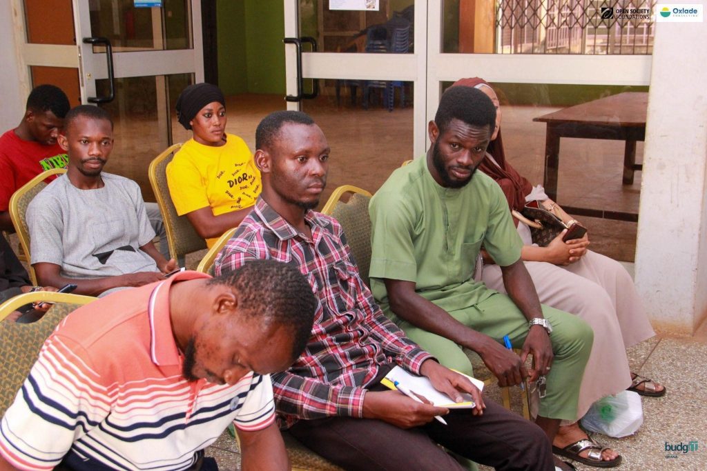 Section of participants at the townhall meeting