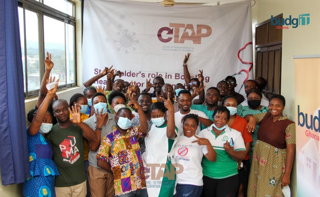 CTAP Town hall meeting with health practitioners in Somanya -Ghana