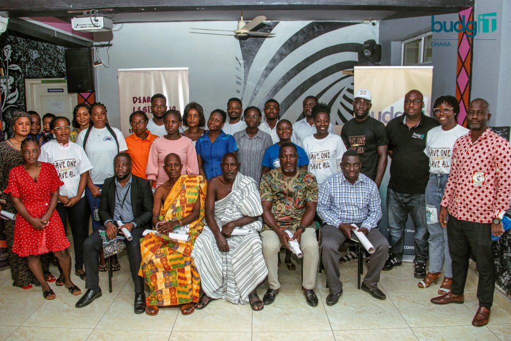 Some participants at the Town Hall Meeting in Somanya